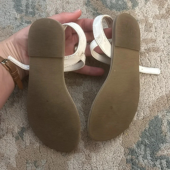 Children’s Place Girls’ Rainbow Heart Sandals Size 12 - Picture 4 of 4